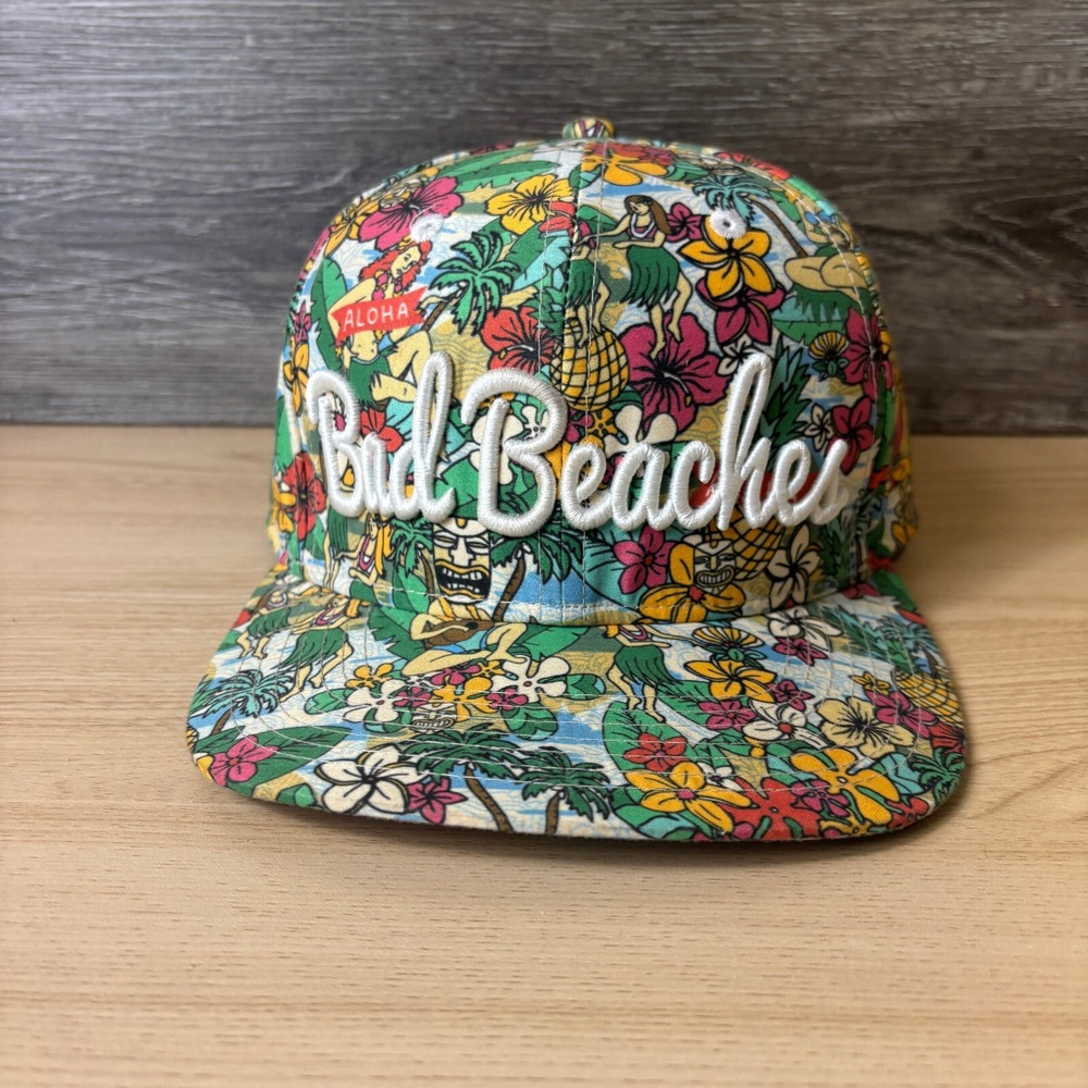 Empyre Hat Cap Snap Back Bad Beaches Hawaiian Hula Dancers Skate Outdoors